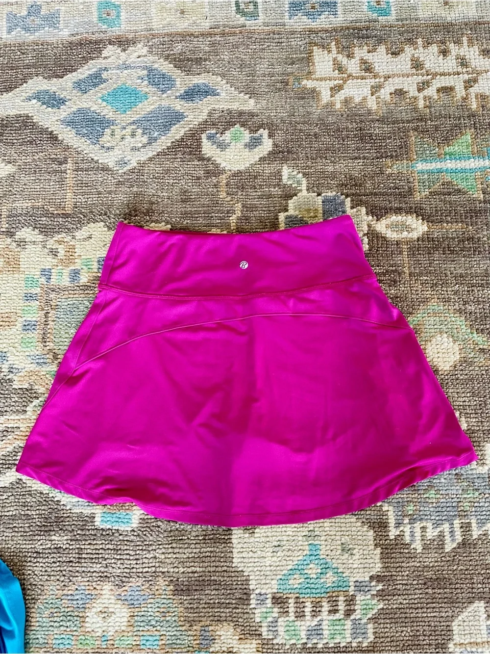 Pair of Women’s Active Skort - Bright Blue and Magenta